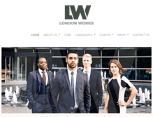 Tablet Screenshot of london-works.com